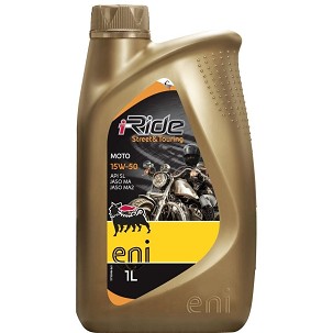AGIP (ENI) ULJE MOTORNO I-RIDE MOTO 15U50 POLUSINTETIČKO 1L