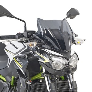 KAPPA VIZIR KAWASAKI SA 650 '20-'25, YAMAHA MT-03 321 '20-'25 28 x 36,5 CM ZATAMNJENA - POTREBNA MONTAŽA A4128AK ILI A2151AK