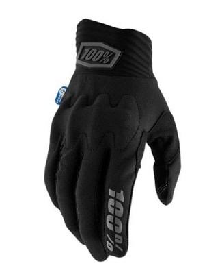 100 PERCENT RUKAVICE CROSS/ENDURO COGNITO SMART SHOCK BLACK BOJA CRNA VELIČINA L
