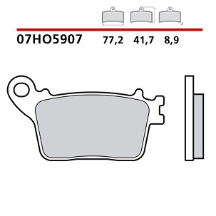 BREMBO 2026/05 KOČIONE PLOČICE KH436 GENUINE CARBON CERAMIC (POLUMETALNE OEM MEŠAVINA) PREDNJA/ZADNJA