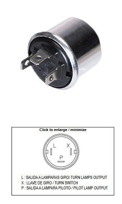 DZE PREKIDAČ MIGAVACA UNIVERZALNI (12V 2+2 21W)