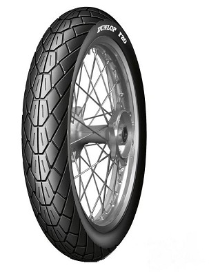 DUNLOP GUMA 110/90-18 F20 61V TL PREDNJI WLT (BELA NAPIS) DOT 49/2024
