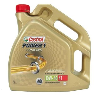 CASTROL POWER 1 RACING 4T 10U40 4L 100% SINTETIKA (15046C)