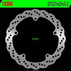 NG DISK KOČIONI PREDNJI HONDA CB 650F '14-'15, CTX 700 '13-'17 (320X5) (5X10MM) WAVE