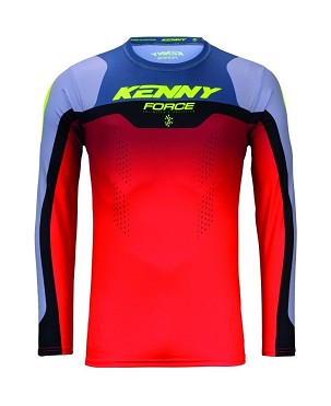 KENNY RACING MAJICA CROSS/ENDURO FORCE BEACH GREY/RED BOJA CRVENA/SIVA VELIČINA XL