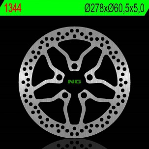 NG DISK KOČIONI PREDNJI PIAGGIO X10 125/350/500 12-17 (278X60,5X5,0MM) (5X14,1MM)