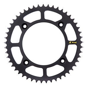 PROX ZĘBATKA TYLNA 4486 49 STALOWA ULTRALITE KTM SX 85 / 105 '03-'24 (448649JT) (JTR895.49) (ŁAŃC. 428) KOLOR CZARNY