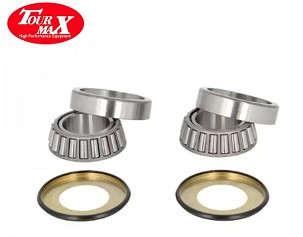 TOURMAX LEŽAJEVI GLAVE RAMA SA SEMERINZIMA SUZUKI GSXR 600/750/1000/1300 '00-'24, DL 650 V-STROM '02-'24, TRIUMPH SPEED TRIPLE 1050 '11-'18, TIGER 800 '11-'18, YAMAHA FJR 1300 '01-'21, TDM 900 '02-'13, R1/R6 98-'06 (MADE IN JAPAN) (22-1003)