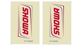 BLACKBIRD KOMPLET NALEPNICA (FOLIJA) NA TELESKOPE SHOWA 2017 2 KOM.