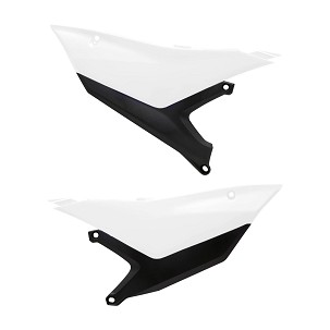POLISPORT ZADNJE BOČNE MASKE YAMAHA YZ 450F '26 BELA