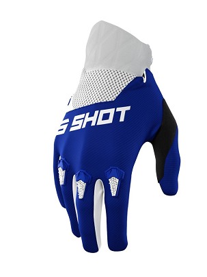 SHOT RACING RASPRODAJA RUKAVICE MOTO DEVO BLUE BOJA PLAVA/BELA VELIČINA 10