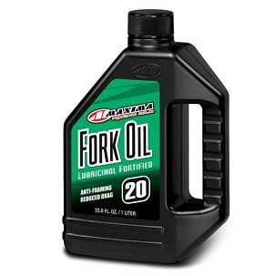 MAXIMA RACING OILS ULJE ZA TELESKOPA / AMORTIZERA / VEŠANJA FORK OIL STANDARD HYDRAULIC 20WT. 1 LITR (12) (AKC)