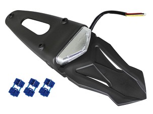 PSYCHIC BLATOBRAN ENDURO ZADNJI UNIVERZALNI SA SVETILJKOM LED BELU (HOMOLOGOVAN)