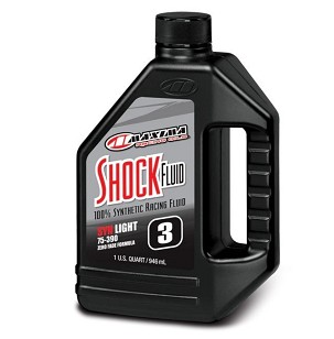 MAXIMA RACING OILS ULJE ZA CENTRALNEGO AMORTIZERA SYNTHETIC RACING SHOCK FLUID LIGHT 3WT 946 ML (1 LITR) (12) (AKC)