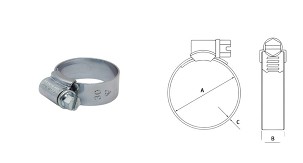 PROMX PUŽNA OBUJMICA HI-GRIP W1 - 14-22/13MM - 5 KOMADA