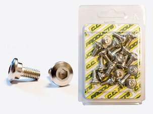 CC ŠRAFOVI DISKA KOČIONE PREDNJI KAWASAKI KX/KXF (20KOM.) M6, RAVNE- IMBUS, 10,9HRC (1083-16) (CC PRODUCTS)