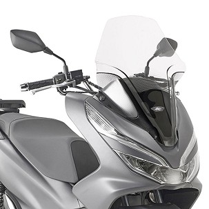 KAPPA VIZIR HONDA PCX 125 (18-19) 60,5 X 43,5 CM PROVIDNA - POTREBNA MONTAŽA D1163KITK