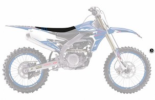 BLACKBIRD SEDIŠTE KOMPLETNE YAMAHA YZ 250F '19-'23, YZ 450F '18-'20, WR 250F '20-'23, WR 450F '19-'23 STANDARD