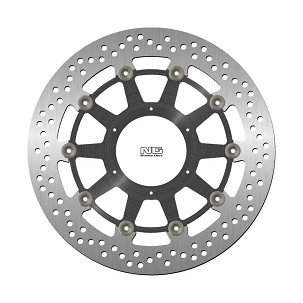 NG DISK KOČIONI PREDNJI HONDA CBR1000RR '09-19 (320X74X5MM) (6X6,5MM) PLUTAJUĆI (SREDINA ALUMINIJUMSKA) - SITNE OGREBOTINE