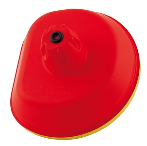 RACETECH (RTECH) POKLOPAC FILTRA VAZDUHA (ZA PRANJA MOTOCIKLA) HONDA CRF 250R '10-'17, CRF 450R '09-'16 CRVENA ŽUTA