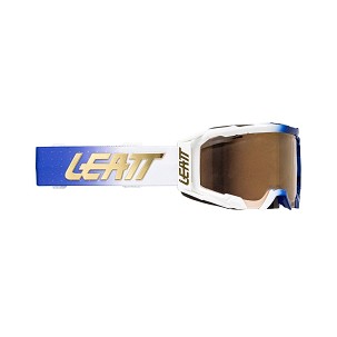 LEATT NAOČARE BICIKLISTIČKE VELOCITY 5.0 MTB IRIZ GOGGLE ULTRABLUE BRONZE 68% - BOJA BELA/TAMNOPLAVA VIZIR OGLEDALNA BRAON