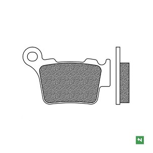 NEWFREN PLOČICE KOČIONE ZADNJI KH368 (DIRT RACE) BREMBO ZADNJI