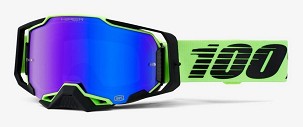 100 PERCENT NAOČARE ARMEGA URUMA - MIRROR BLUE LENS - BOJA ZELENA/CRNA VIZIR PLAVE OGLEDALO