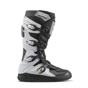 GAERNE ČIZME CROSS/ENDURO MODEL GX-1 EVO BLACK/WHITE/GREY BOJA CRNA/BELA/SIVA VELIČINA 46