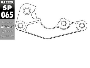 GALFER ADAPTER DISKA KOČIONE 270MM BETA