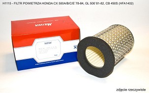 MIW (MEIWA) FILTER VAZDUHA HONDA CX 500A/B/C/E`78-84, GL 500`81-82, CB 450S (HFA1402)