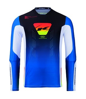 KENNY RACING MAJICA CROSS/ENDURO PERFORMANCE KID/JUNIOR/DEČJE GRADIENT BOJA PLAVA VELIČINA XS (10/12 LAT)