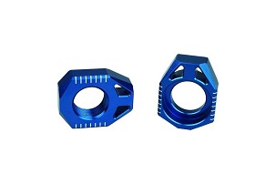 SCAR NOVI RACING ZATEZAČE (ZATEZAČ) ZADNJE OSOVINE (OSI) SHERCO 125/250/350/450 SE-R SEF-R '08-'23 BOJA PLAVA