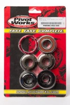 PIVOT WORKS SET LEŽAJEVA SA ČAURAMI VODOOTPORNIM TOČKA ZADNJEG HONDA CR 125 '95-'99