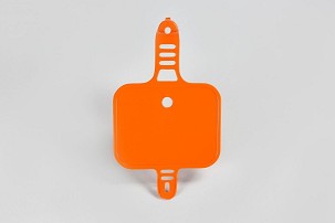 UFO TABLICA ZA STARTNI BROJ HONDA CRF 50 '04-'26, BOJA NARANDŽASTA - RASPRODAJA