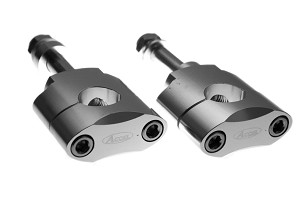 ACCEL MONTAŽA ZA POVIŠENJE VOLANA (28,6MM) WYS. 34,7MM SA ŠRAFOM M12 BOJA SREBRNA (BM-07SV28)