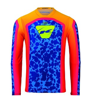 KENNY RACING MAJICA CROSS/ENDURO PERFORMANCE KID/JUNIOR/DEČJE SOCAL BOJA NARANDŽASTA/PLAVA VELIČINA XS (10/12 LAT)