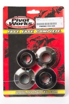 PIVOT WORKS SET LEŽAJEVA SA ČAURAMI VODOOTPORNIM TOČKA ZADNJEG Yamaha WR426F 02, YZ125 02, YZ250 02, YZ426F 02
