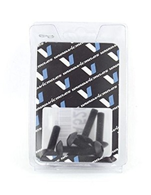 V PARTS (VICMA) SET ŠRAFOVA PLASTIKE M5X25 (6KOM.) BOJA CRNA (TA525NR)