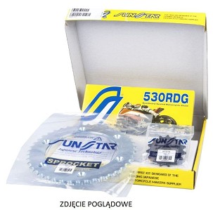 SUNSTAR SET POGONSKI HONDA CROSS RUNNER 800 11-14 STANDARD (16/43/116) (ZA 1000CC) (SUN51216/SUN1-5695-43/SS530RDG-116N) - MADE IN JAPAN - SPECIJALNA PONUDA