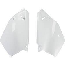 UFO ZADNJE BOČNE PLASTIKE YAMAHA YZ 125/250 '96-'01 BOJA BELA