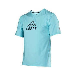 LEATT MAJICA BICIKLOWA MTB TRAIL 1.0 X-FLOW JERSEY AQUA BOJA PLAVA VELIČINA XL