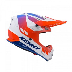 KENNY RACING KACIGA CROSS/ENDURO MODEL TRACK GRAPHIC PATRIOT BOJA BELA/PLAVA/CRVENA VELIČINA XXL ( 63 - 64 CM )