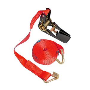 BIKETEC PAS TRANSPORTSKI 25MM X 5M OPTEREĆENJE ZA 500KG, 1 PAS, BOJA CRVENA