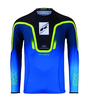 KENNY RACING MAJICA CROSS/ENDURO TITANIUM GRADIENT BLUE BOJA PLAVA VELIČINA XXL