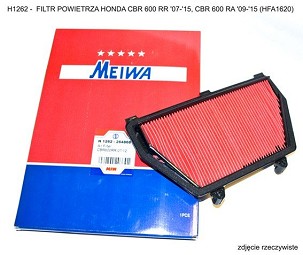 MIW (MEIWA) FILTER VAZDUHA HONDA CBR 600 RR '07-'15, CBR 600 RA '09-'15 (HFA1620) (10) (PO NARUDŽBINI)