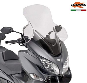 KAPPA VIZIR SUZUKI BURGMAN 400 '17-'25 75 x 76 CM PROVIDNA