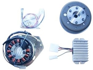 VAPE 2026/03 12V/190W alternator SET BMW /5/6 – 105 MM DYNAMO ONLY BMW R50/5, R60/5, R75/5, R60/6, R75/6, R90/6
