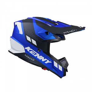 KENNY RACING KACIGA CROSS/ENDURO MODEL TRACK GRAPHIC CANDY BLUE MATT BOJA CRNA/PLAVA/BELA VELIČINA XXL ( 63 - 64 CM )