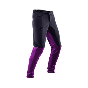 LEATT PANTALONE BICIKLISTIČKE MTB TRAIL 2.0 VELVET BOJA CRNA/LJUBIČASTA VELIČINA L