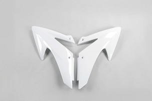 UFO ŠTITNICI HLADNJAKA HONDA CRF 230 '08-14, BOJA BELA - RASPRODAJA